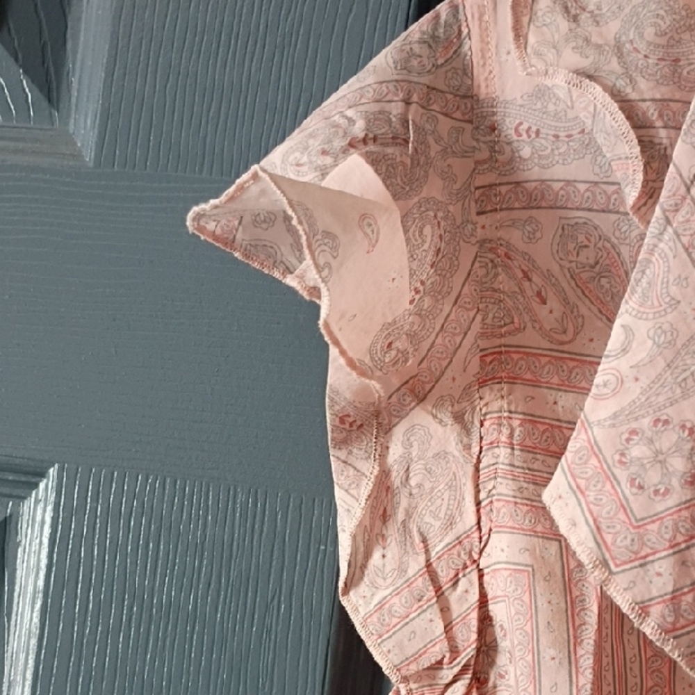 Universal Thread Peach Ruffled Blouse - Picture 3 of 8